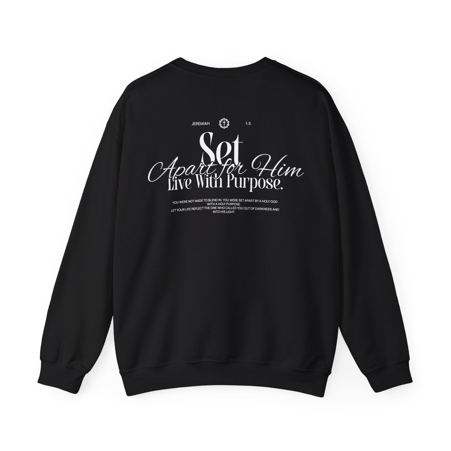 Set Apart Crewneck – Jeremiah 1:5