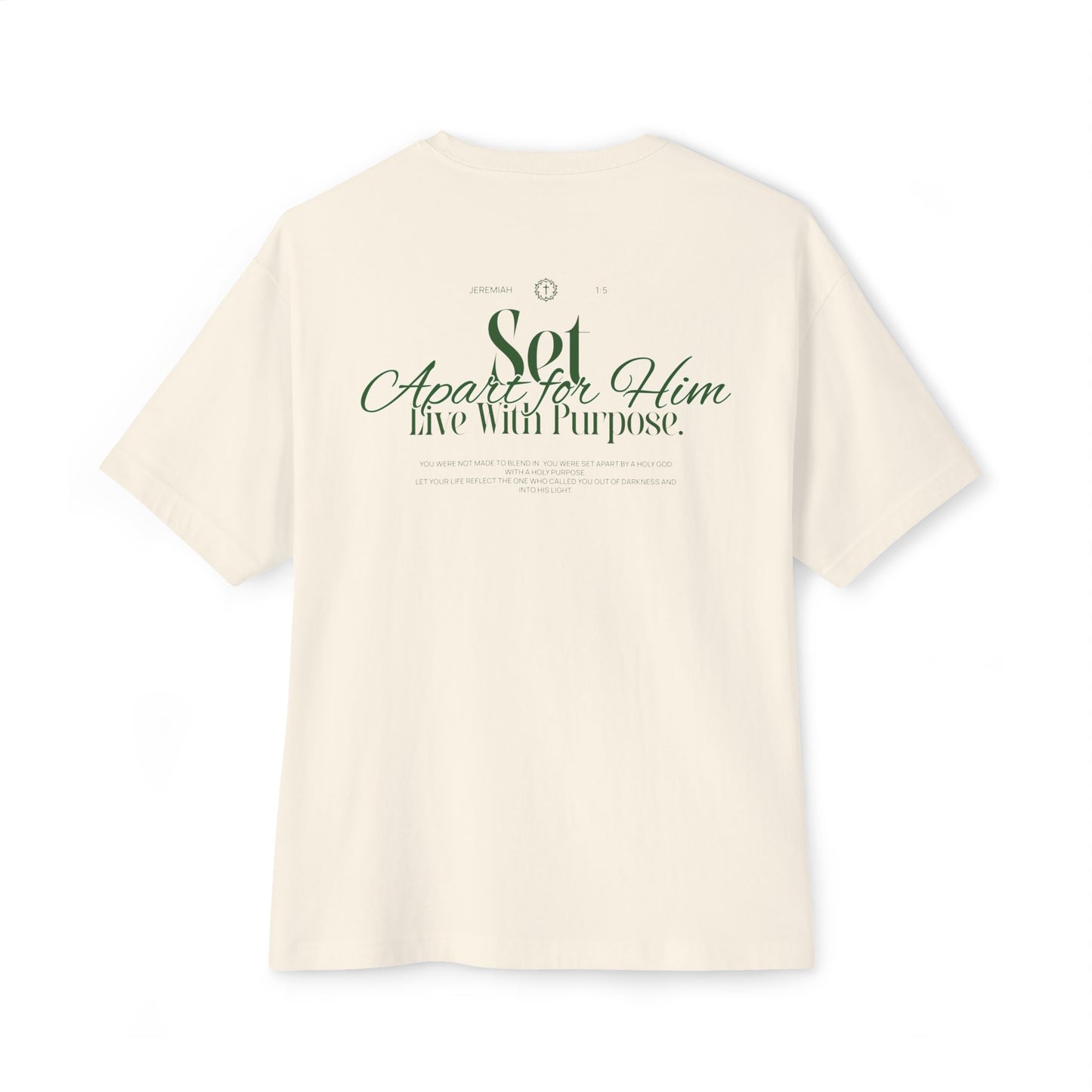 Set Apart Tee – Jeremiah 1:5