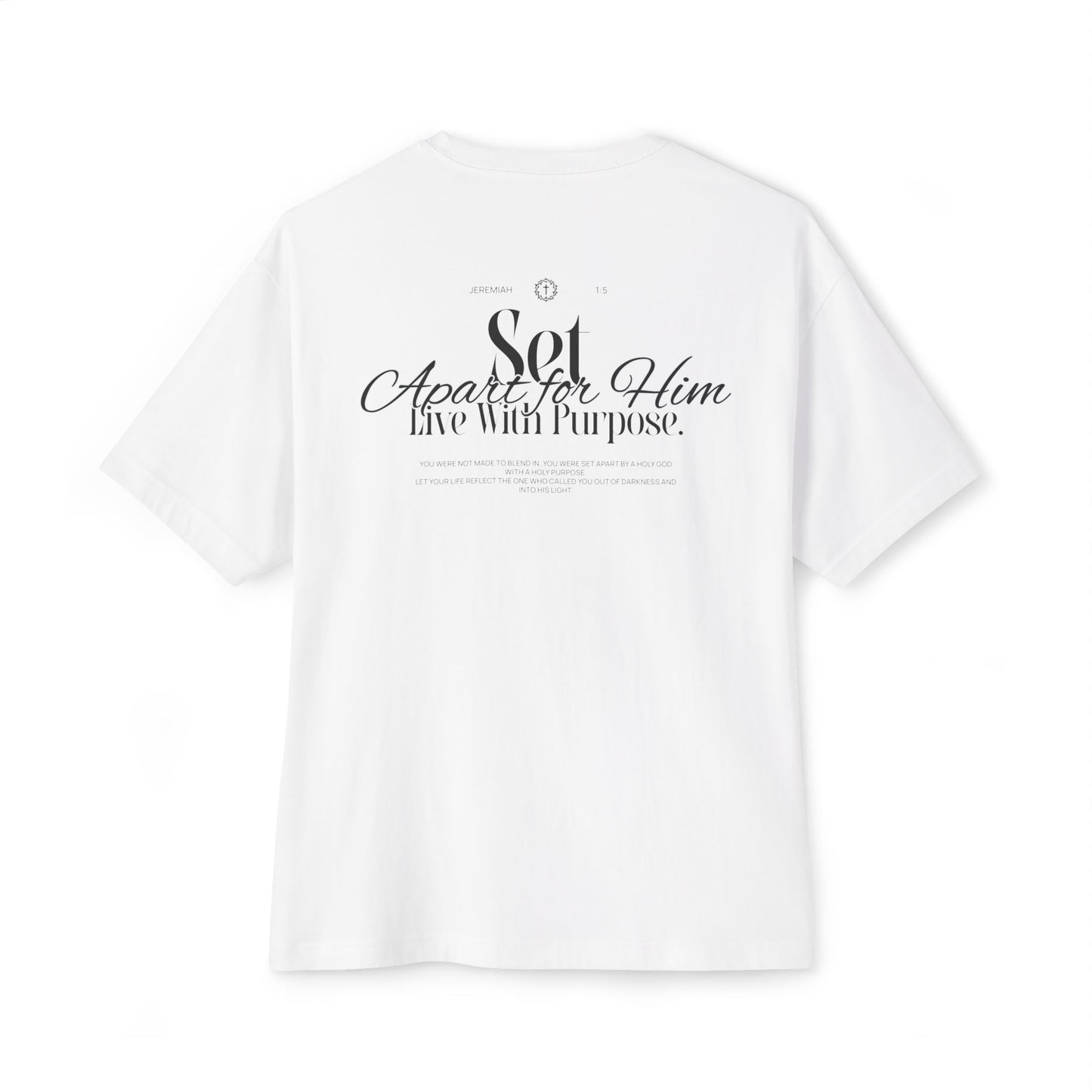 Set Apart Tee – Jeremiah 1:5